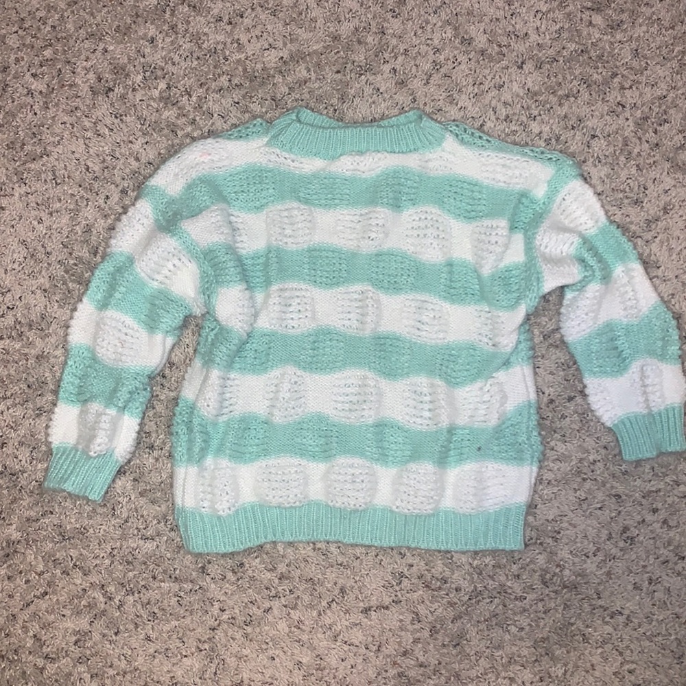 Vintage looking crochet sweater